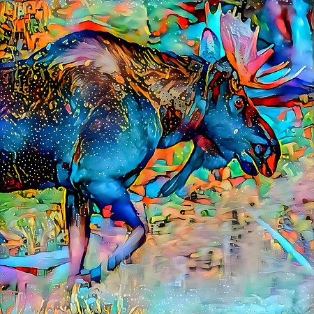 Moose Marching