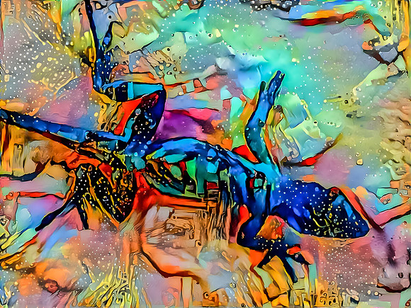 Lizard Blue