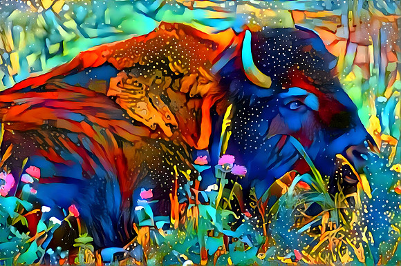 Buffalo Resting