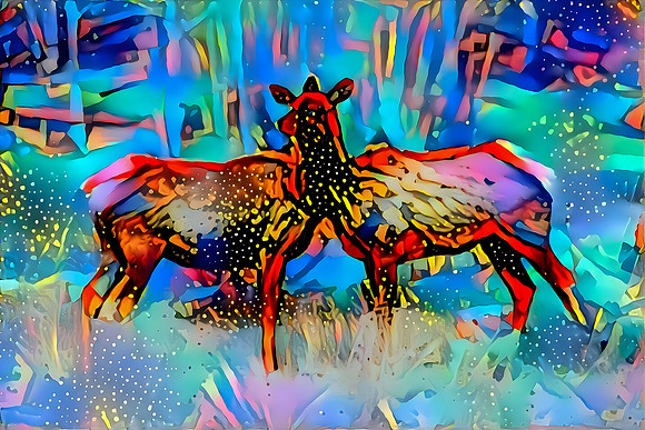 Two Headed Elk